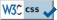 El documento cumple con el estándar CSS 2.1 del W3C